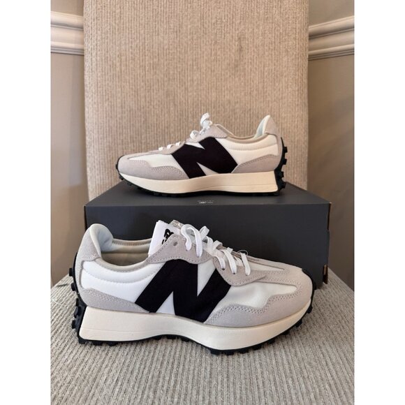 New Balance Shoes - New Balance Women 327 Sea Salt Black - NEW WITH TAG Women 8